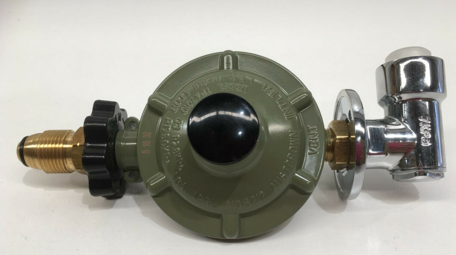 Comap 20mm LPG Cylinder Clip-On Adaptor - Gas Regulator For Camping, Caravan & BBQ - 003250AF-SC