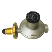 LPG (Single Stage) Gas Regulator - 3.0kg/hr BBQ regulator 3/8" BSPF outlet