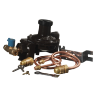 REGO Twin stage regulator 250MJ/h “MCO” and pigtails