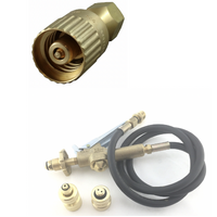 LPG Filler Gun & Hose Fork Lift. Includes Acme 1 1/4 Forklift and Primus cylinder adapter