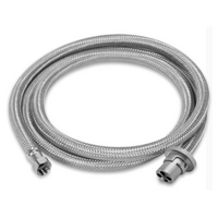 Ziegler Brown 1.2 Meter Bayonet Braided Stainless Steel Hose Ziggy