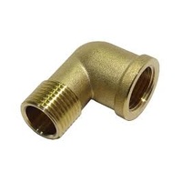 Brass Elbow MxF 10mm
