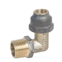 Compression Elbow Flared 15mm Male x 15mm Copper