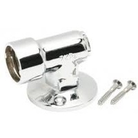 Floor Bayonet Chrome Gas 1/2 15mm