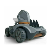 Vektro Wireless Robotic Pool Cleaner - Rechargeable Robot Pool Cleaner Auto Batt