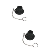 DUST COVER TO SUIT BAYONET GAS FITTING - PACK OF 2 CARAVAN RV LPG