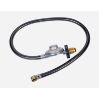 WEBER Family Q GAS REGULATOR & HOSE 3/8" SAE FEMALE FLARE 1500MM - LPG