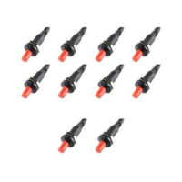 Piezo Igniter Ignition BLACK & RED - 10 Pack 