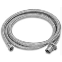 Weber Q Baby PREMUIM Q 3m S/S Gas Hose Caravan Bayonet to 3/8 SAE HR10010 webber