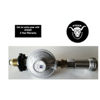 Gas Heater adaptor, Bayonet to POL Adapter for LPG bottle with Regulator,