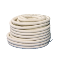 AIR CONDITIONER PVC DRAIN HOSE / PIPE / TUBE FLEXIBLE INT 16MM X 50 METRE ROLL