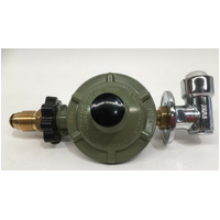 Bayonet to POL Adaptor with LPG Regulator, Outdoor Gas Heating & Cooking