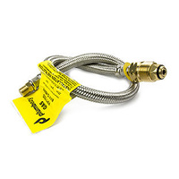 Gas Hose Stainless Steel Regulator Flexible Pigtail 600mm Caravan campers INV