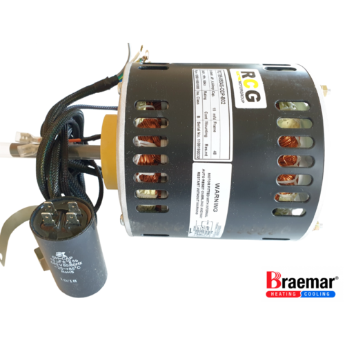 Omega Ducted Gas Heater Fan Motor Variable Speed 600 Watt Suits IHE,EHE 120mJ