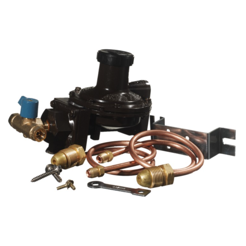 REGO Twin stage regulator 250MJ/h “MCO” and pigtails