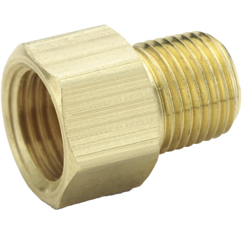 1/4 BSP X 1/4 Inverted Flare Brass Adapter
