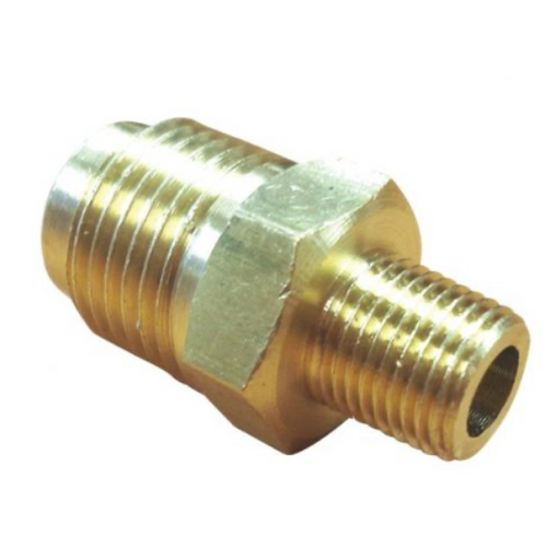 SAE Male x BSP Tapered Male Union 3/8″ x 1/8″ CARAVAN RV GAS