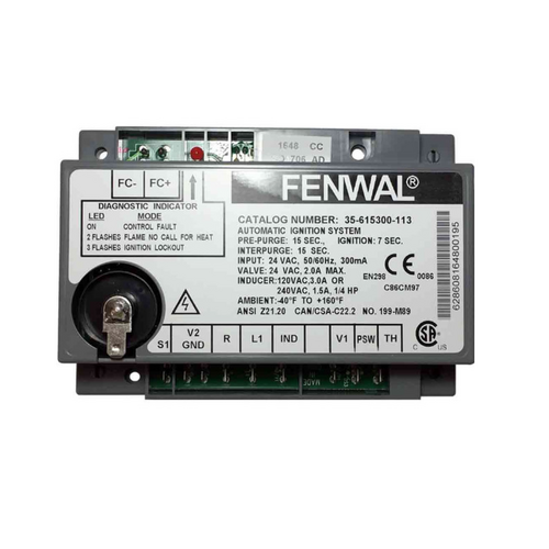 Braemar WF25 Ignition Unit Fenwal 35-615300-113 for Gas Wall Furnace Heaters PN. 628608