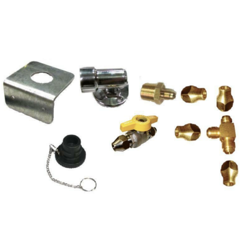 Gas Bayonet DIY KIT BBQ quick connect Floor socket camper caravan motorhome