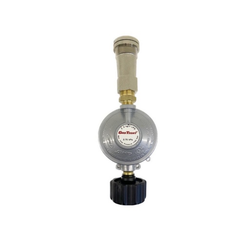Single Gas Bayonet Adapter w/ LCC Regulator