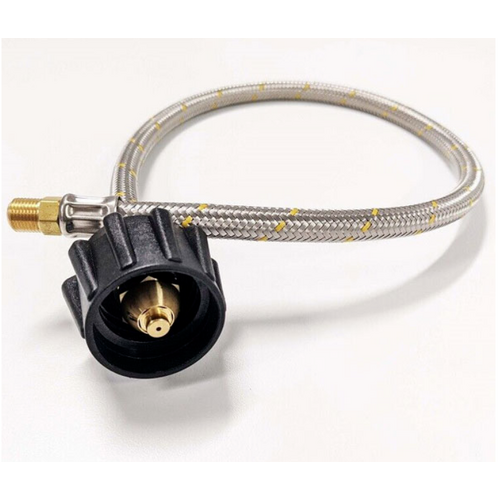 450mm Type F LCC27 Gas Hose - 1/4 MNPT Pigtail