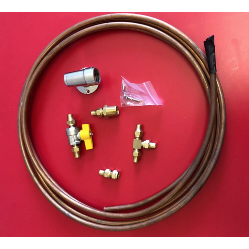 Genunie New Caravan LPG Bayonet Install Kit 2m Dust Cover Camper WeberQ 5/16 kit