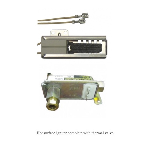 OVEN REPAIR KIT TO SUIT WESTINGHOUSE & CHEF, THERMAL VALVE- HOT SURFACE IGNITER