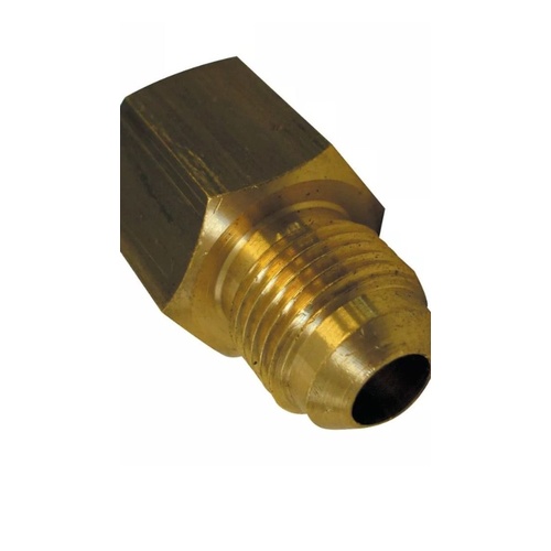 SAE Male x BSP Female Union 3/8" x 3/8" fitting joiner adaptor gas ACC364e
