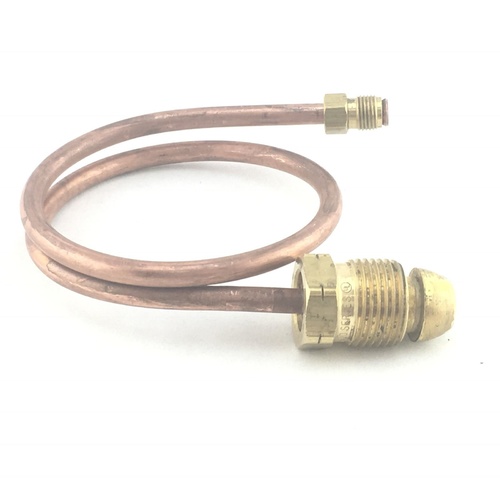 Caravan/Motorhome/RV 1/4" 500mm Copper Pigtail POL Male to 1/4"Inverted Flare