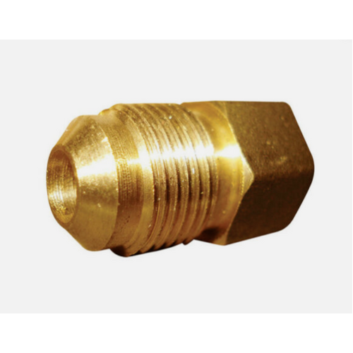 SAE MALE x BSP FEMALE UNION 3/8" x 1/4" - CARAVAN RV GAS