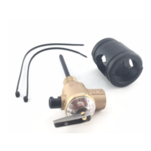 Pressure Temperature Relief Hot Water Valve HT55 700kpa 15mm Brass Solarhart