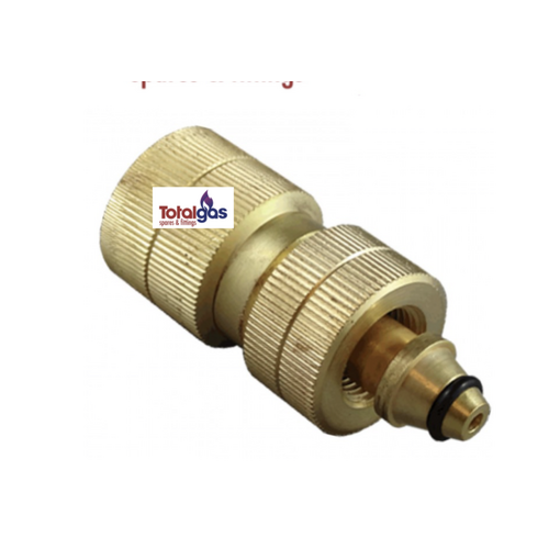 LPG Companion Male to POL Female Adapter 1-3 KG GAS CYLINDER FILLING ADAPTER