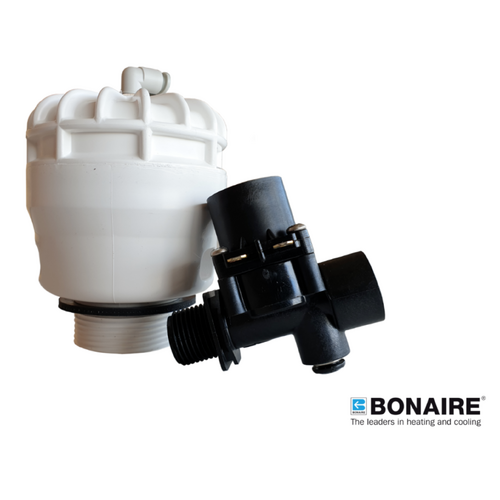 Bonaire Evaporative Cooler Dump Valve with Washer and Solenoid Valve Combo