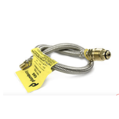 8mm Flexible Hose 900mm 1/4" For Double Bottle Kit ACC442c Caravan Gas BBQ LPG