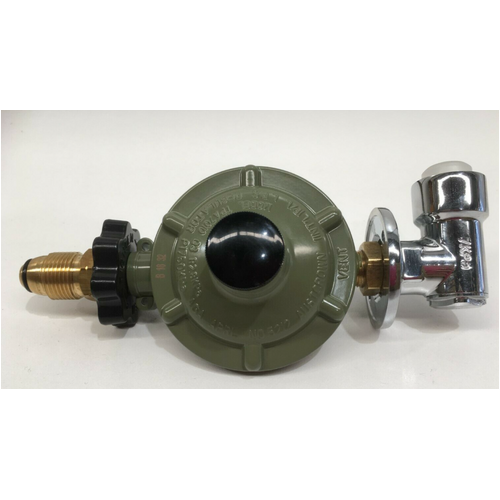 Bayonet to POL Adaptor with LPG Regulator, Outdoor Gas Heating & Cooking