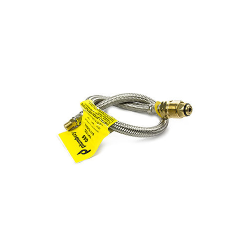 Gas Hose Stainless Steel Regulator Flexible Pigtail 600mm Caravan campers INV